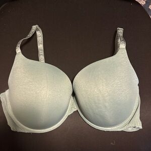 Victoria's Secret Light Green Bra with Branded Straps